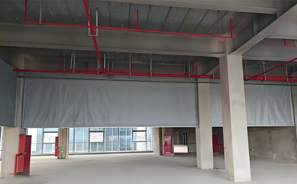 镇巴防火布挡烟垂壁