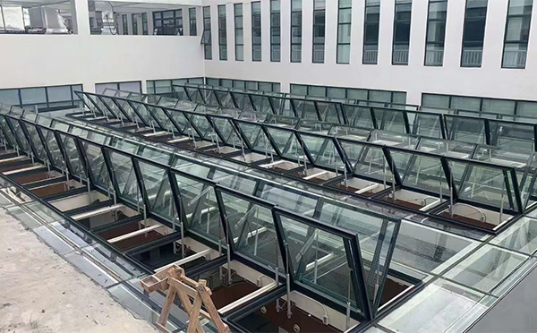 百安科技有限公司近期镇巴排烟窗项目案例分享 百安科技有限公司近期镇巴排烟窗项目案例分享