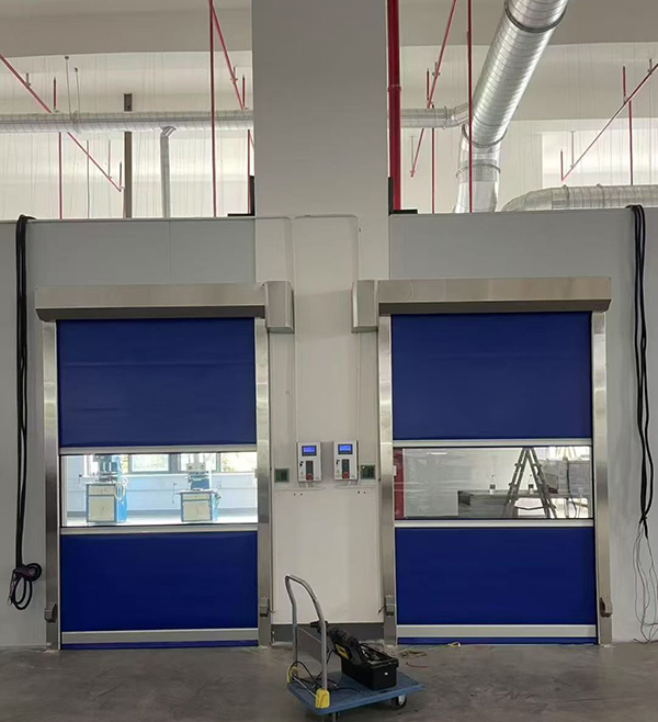 镇巴快速镇巴卷帘门助力食品加工车间环境升级