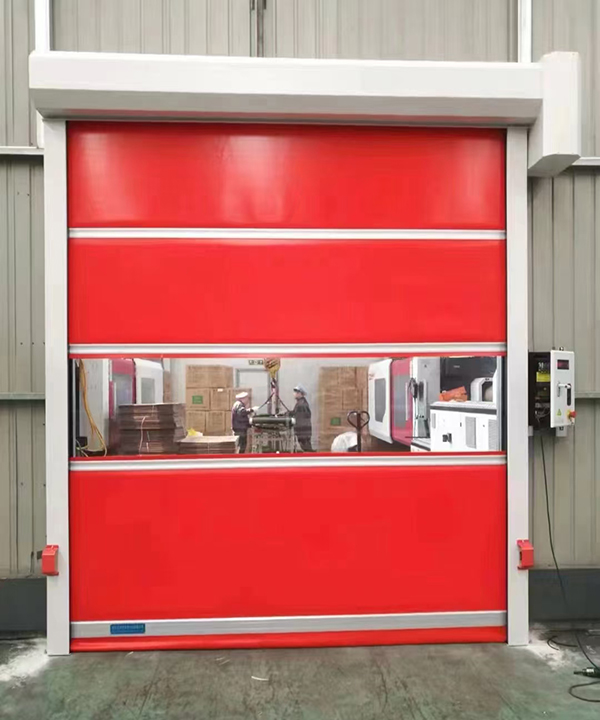 镇巴快速镇巴卷帘门提升电子制造厂房分区管理效率